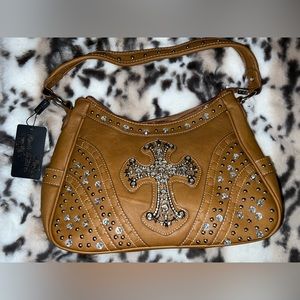 Rustic Couture Cross Purse